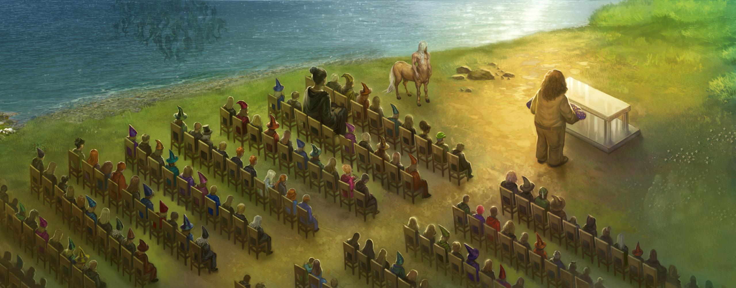 Dumbledore's funeral