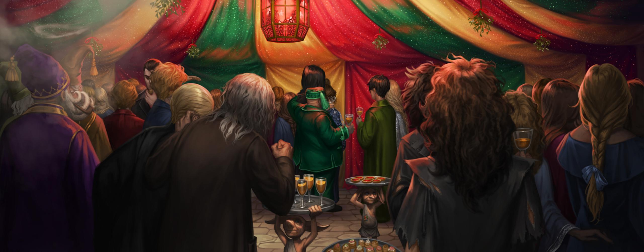 Slughorn's Christmas party