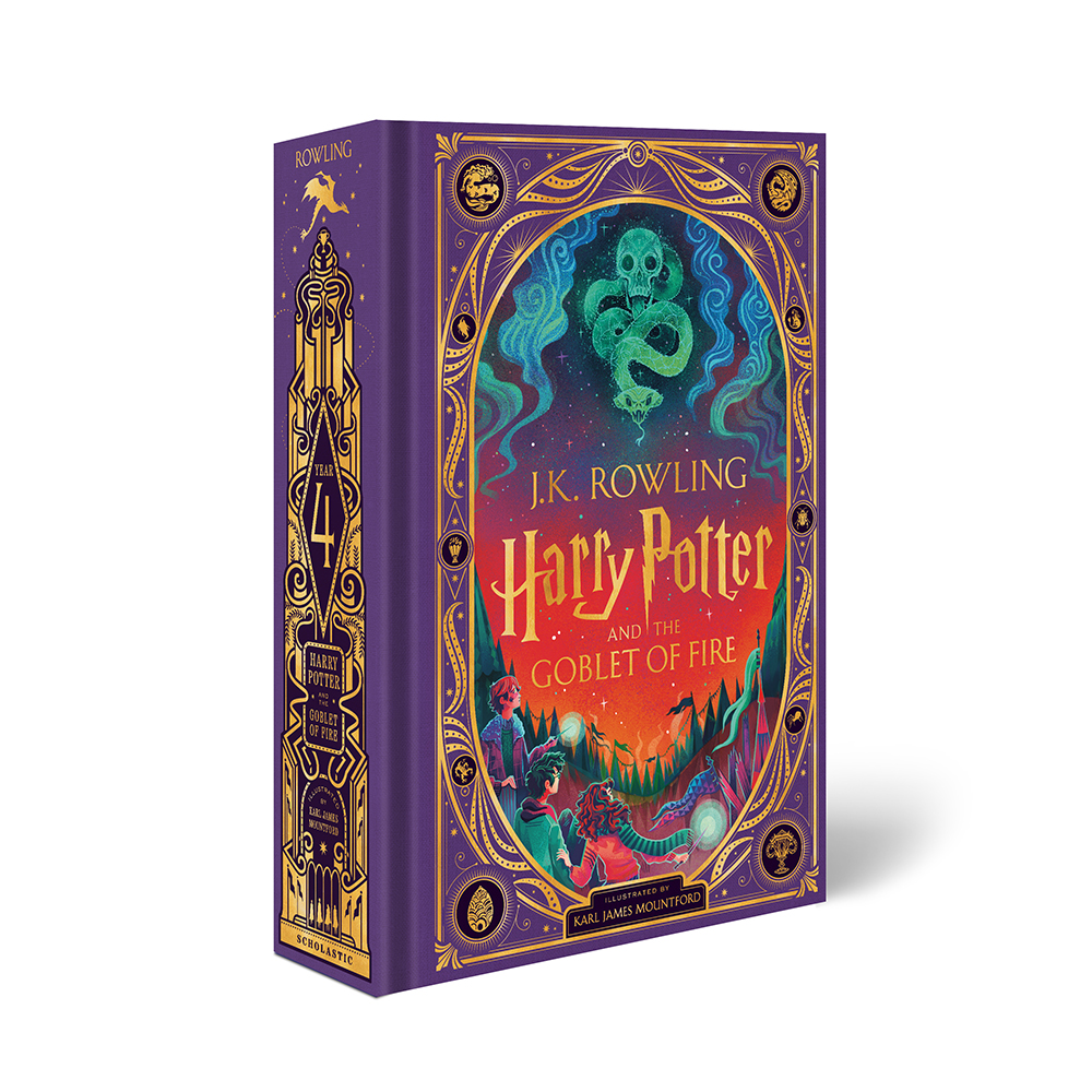 The front cover of the Hary Potter and the Goblet of Fire Interactive Edition